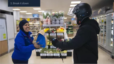 Tesco’s Whoosh service.