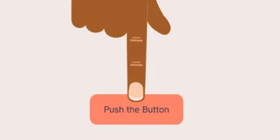 Illustration of a finger pushing a button